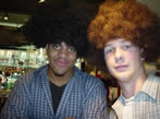 Afro dudes